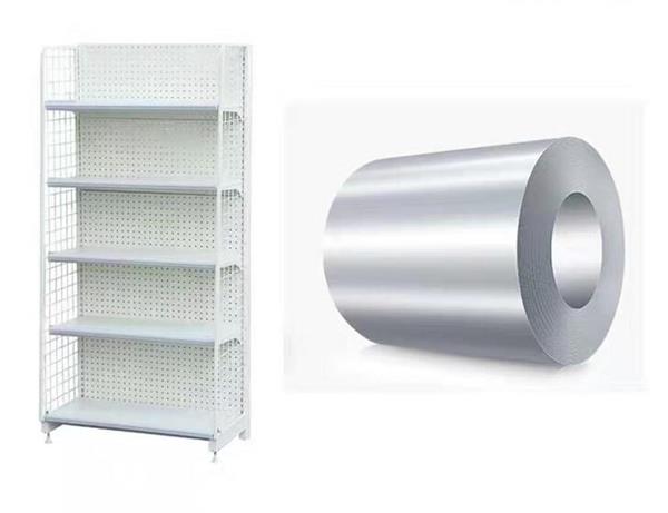 超市端頭貨架冷軋鋼制作用料厚實 超市端頭貨架冷軋鋼制作用料厚實